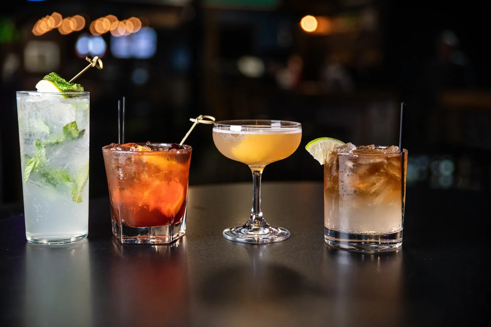 A cocktail at Stix